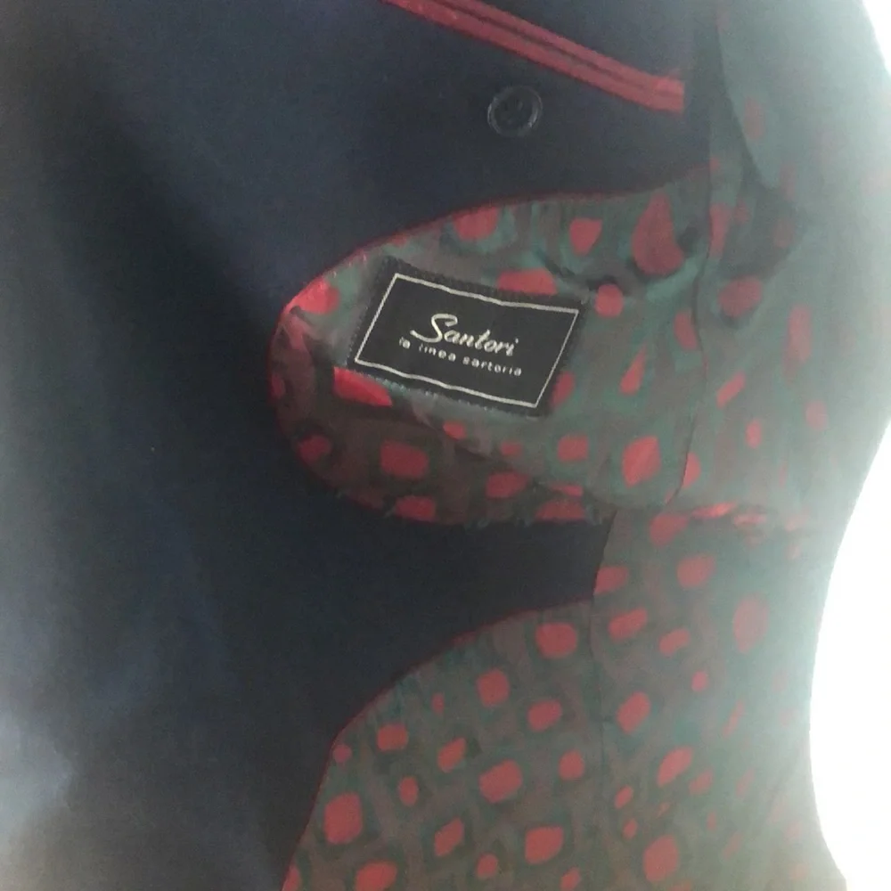 ITALIAN BLAZER 34R | Men’s Santori Suit Jacket- loose buttons